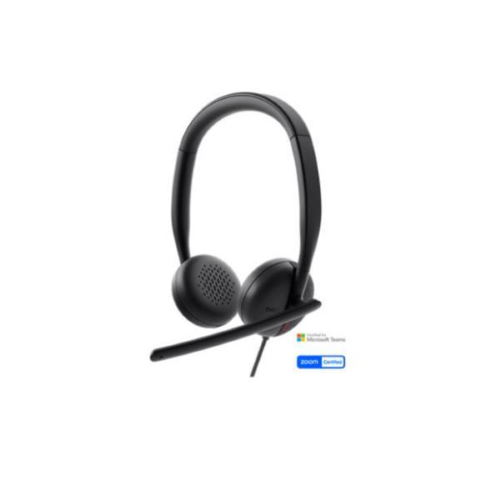 Dell Wired Headset WH3024 - Cuffie con microfono - over ear - cablato - USB-C - Zoom Certificato, Certificato per i team Microsoft